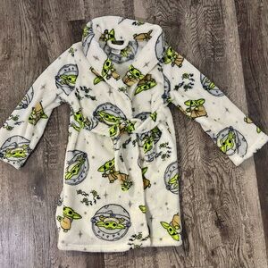 Star Wars Kids Baby Yoda Plush Robe